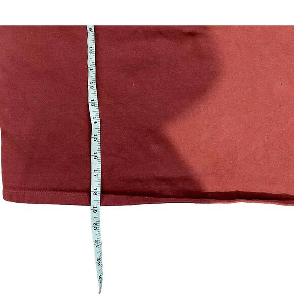 Calvin Klein Jeans Dark Red Crew Neck Pullover Womens Size S - Picture 5 of 6